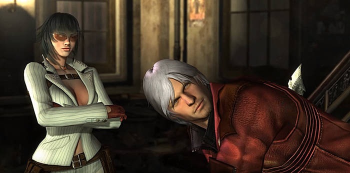 DMC4 Lady X Dante