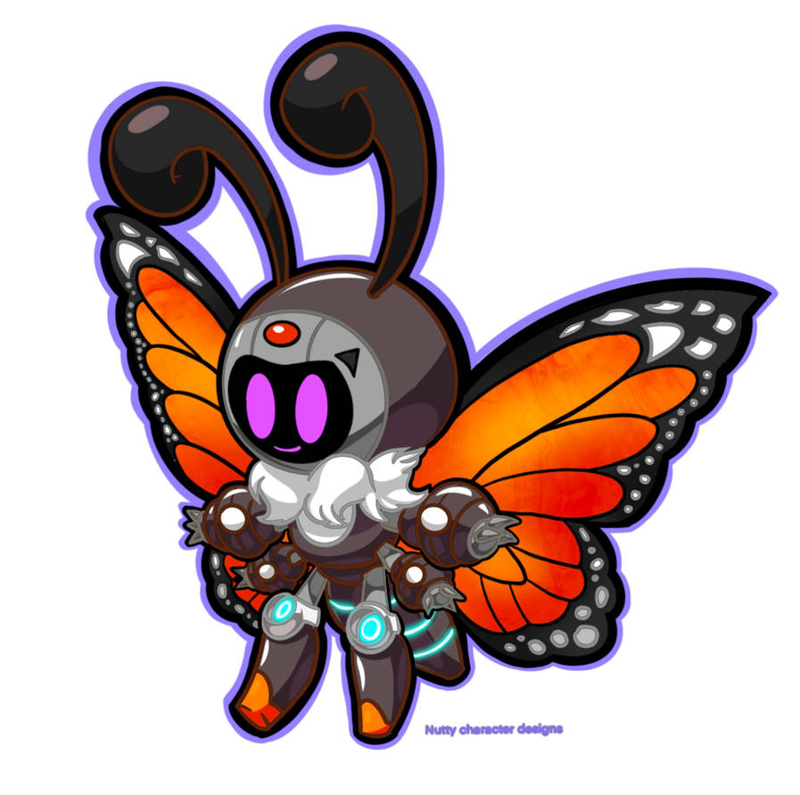 Bug bot 004: Monarch butterfly by nuttybutterx on DeviantArt