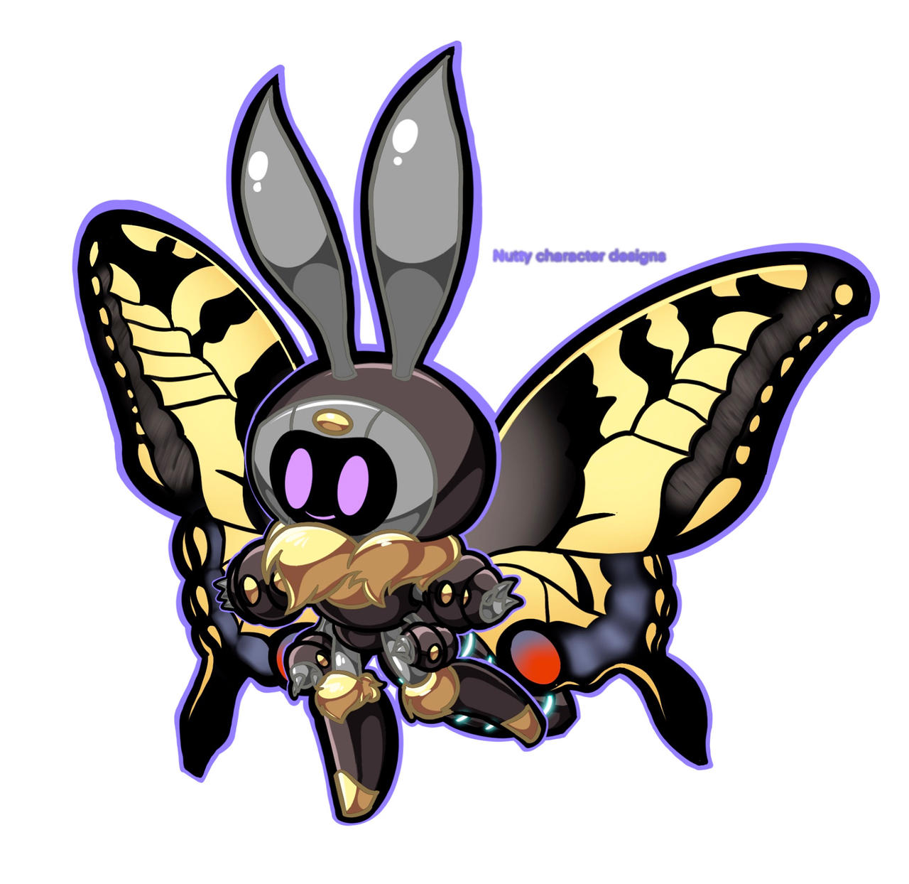 Bug bot 15: swallowtail butterfly by nuttybutterx on DeviantArt