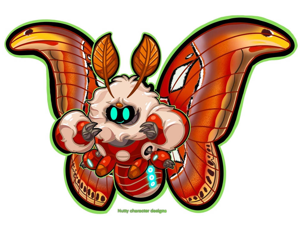 Bug bot 019: Atlas moth by nuttybutterx on DeviantArt