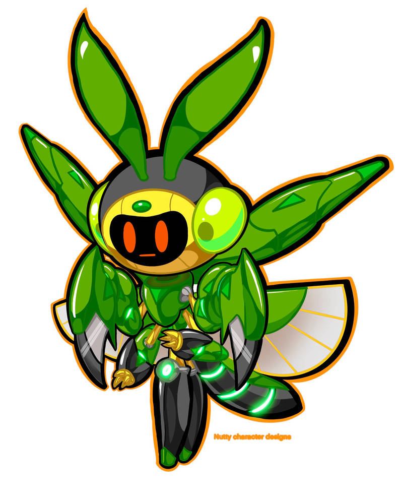 Bug bot 008: praying mantis by nuttybutterx on DeviantArt