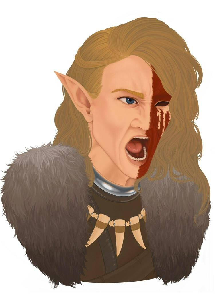 Angry Elf Custom Angry elf commission by AmaraRove on DeviantArt
