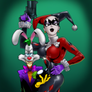 Roger and Jessica as Joker and Harley