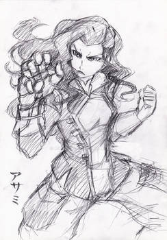 Asami rough sketch