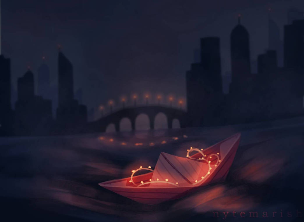 Paper Boat by Nytemarish on DeviantArt