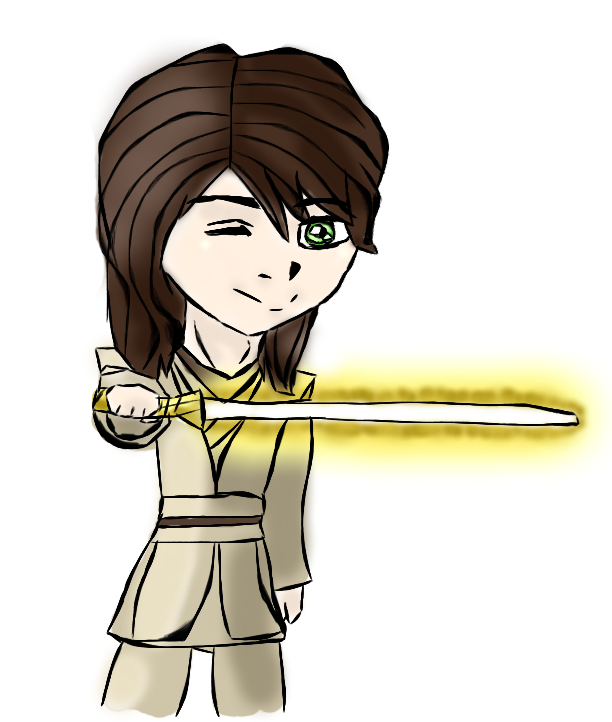 Request - Nova as a jedi!