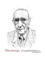 William Burroughs  by  Leonardo Dooderman