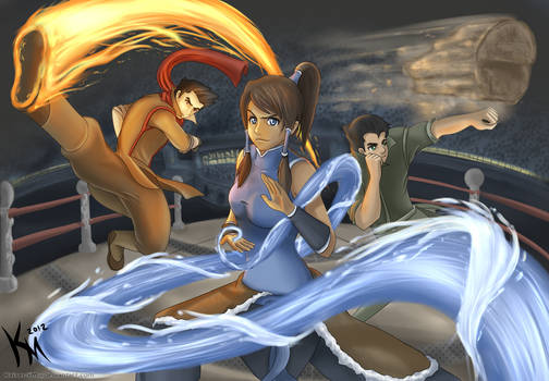 Legend of Korra Team Avatar Fanart