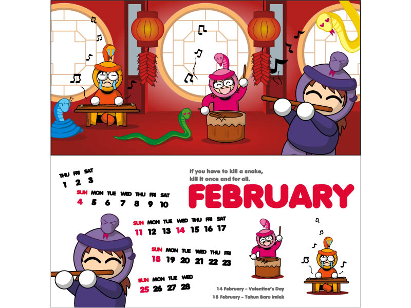 calender 07 - Feb