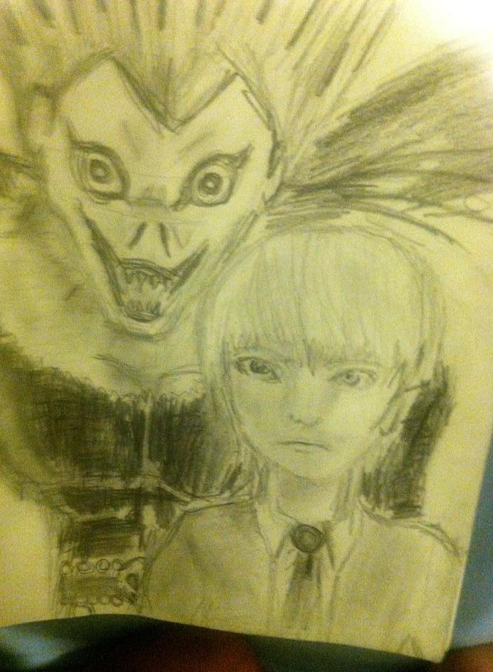 Deviantart Do Red Note Deathnote Fan Art by the-raven-king221B on DeviantArt