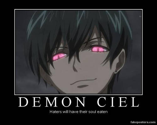 Demon Ciel Demotivational xD