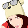 Vector: Girl's hat