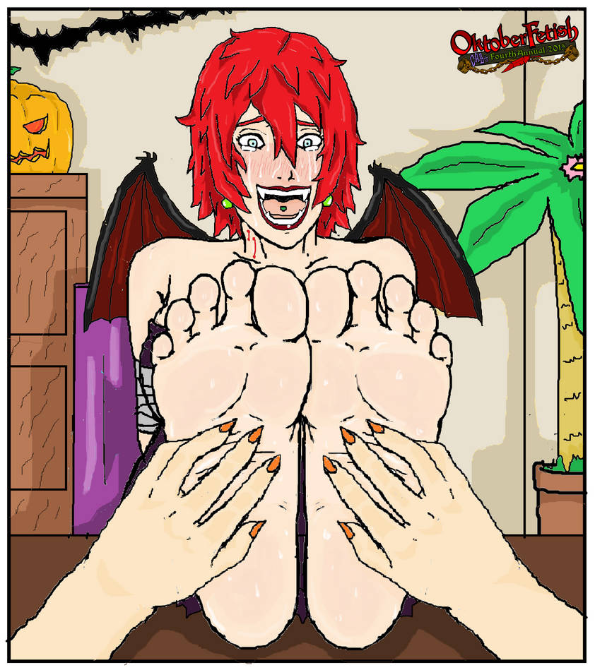 Laura Super-ticklish Vampire Version by narutobyrufy Laura Super-ticklish Vampire Version by narutobyrufy