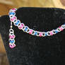 Barrel Weave Chainmail Bracelet - For Sale