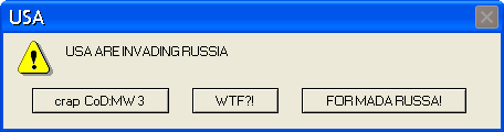 Error Message USA by sedsone