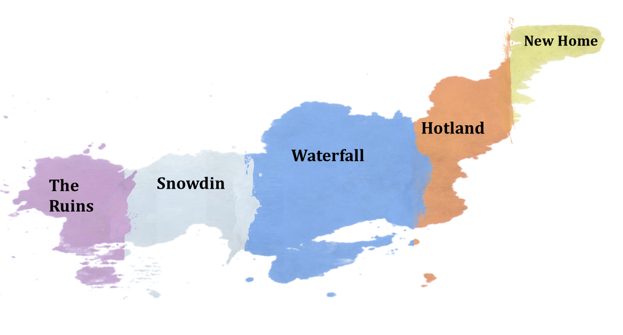 Map of the Underground - Undertale by BeelzebubBoi on DeviantArt