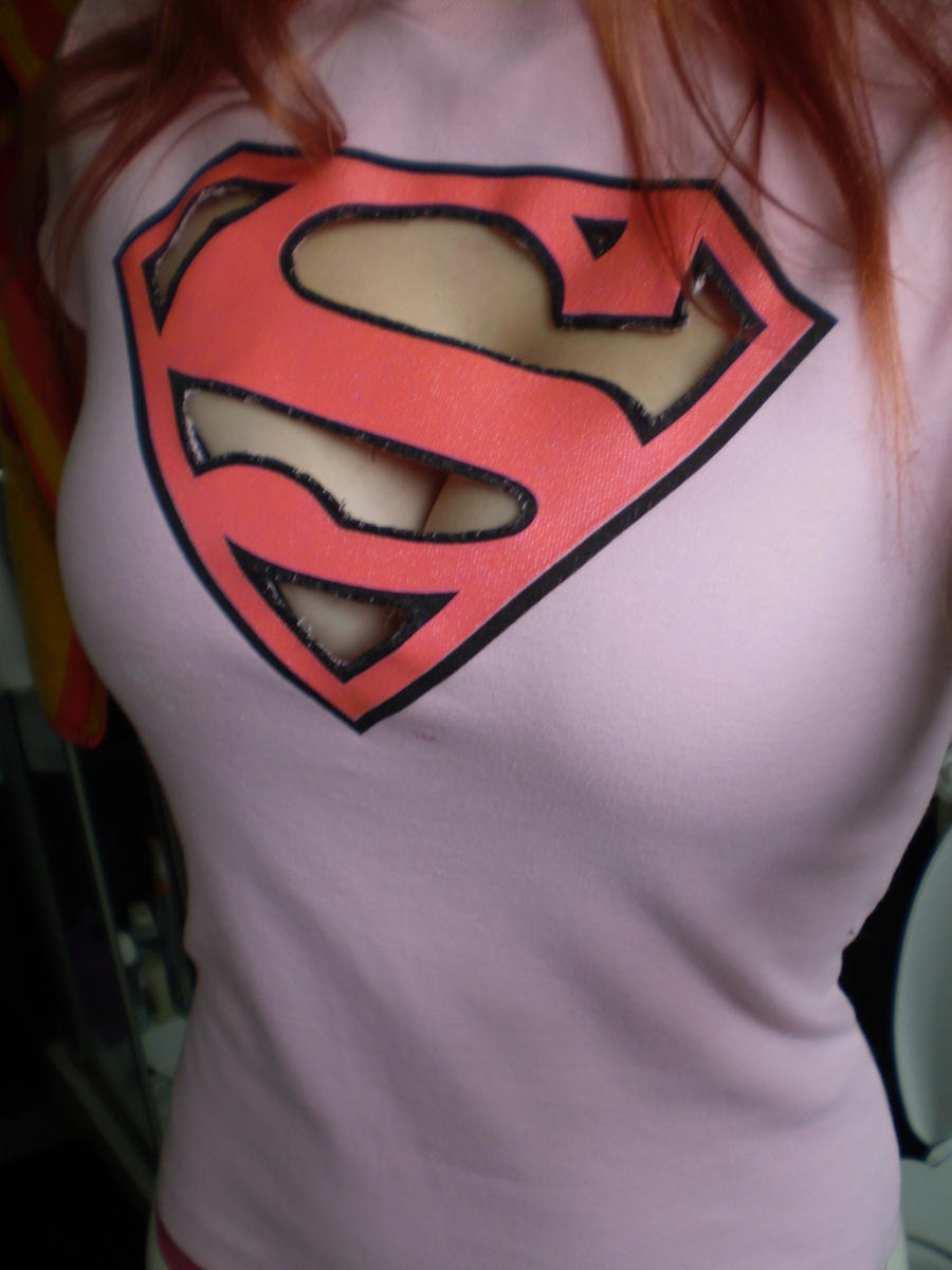 Cut out Supergirl top