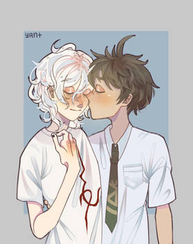 nagito komaeda x hajime hinata