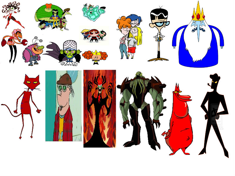 Cartoon Network Villains By Cartoonnetworkadik On Deviantart Cartoon