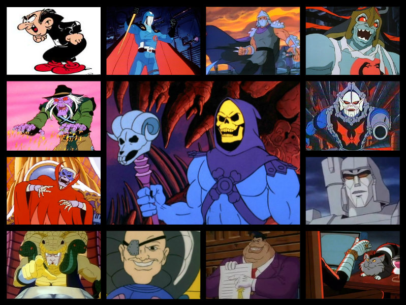 80's and 90's Cartoons Villains by DarkwingHomer on DeviantArt 80's and 90's Cartoons Villains by DarkwingHomer on DeviantArt
