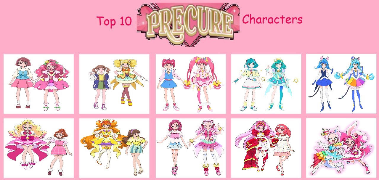 Just found this Animedia character ranking on the Precure Wiki for