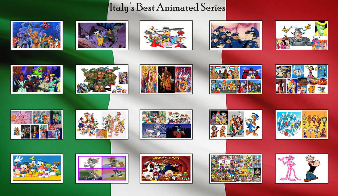 Italy's Best Animated Series by DarkwingHomer on DeviantArt