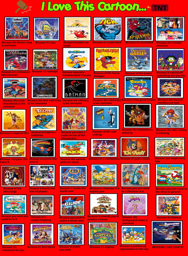 I Love This Cartoon Meme by DarkwingHomer on DeviantArt