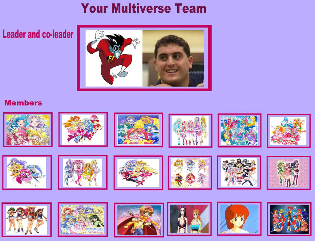 Our Multiverse Team by DarkwingHomer on DeviantArt