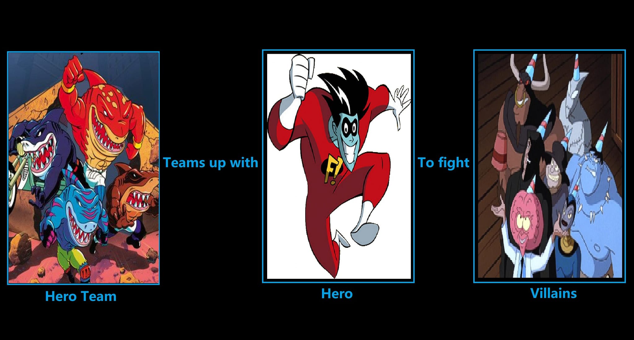 Ss Team SS Teams Up With Freakazoid to Fight his Enemies by DarkwingHomer on ...