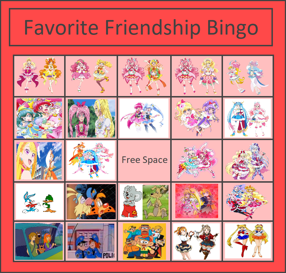My Favorite Friendship Bingo By DarkwingHomer On DeviantArt my-favorite-friendship-bingo-by-darkwinghomer-on-deviantart