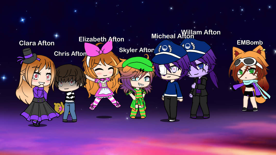 Gacha Life Afton Fam