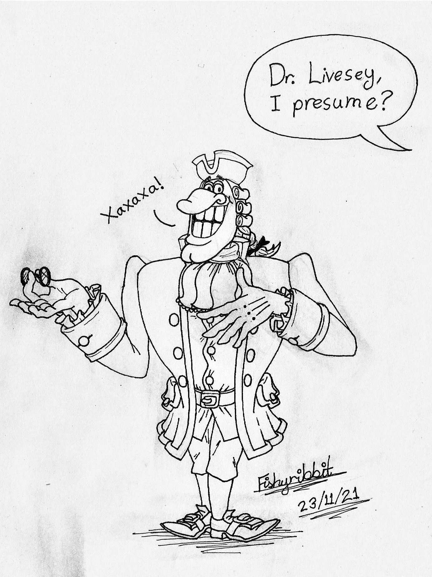 Treasure Island: Dr. Livesey by AndresDilway on DeviantArt