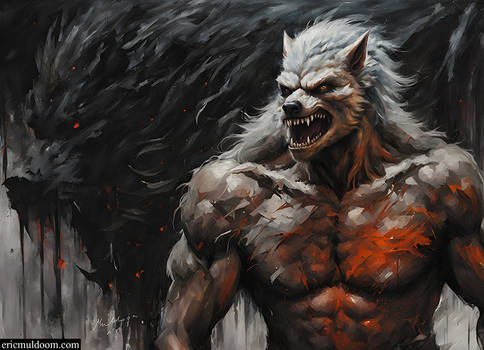 Werewolf The White Elder portrait