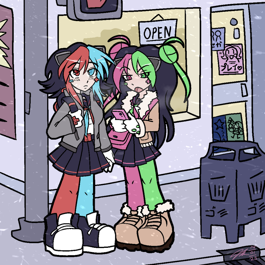 it's cold outside! by LAZARUSCROSS on DeviantArt