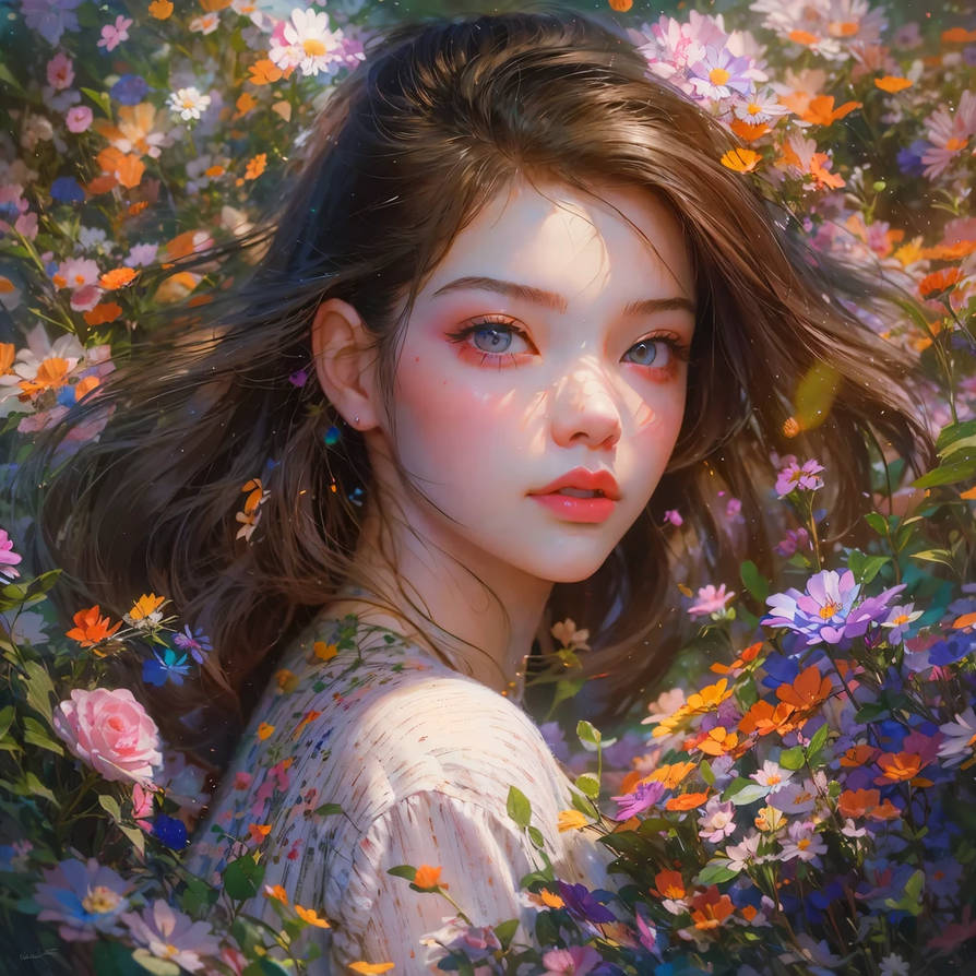flower girl by Amaraeva on DeviantArt
