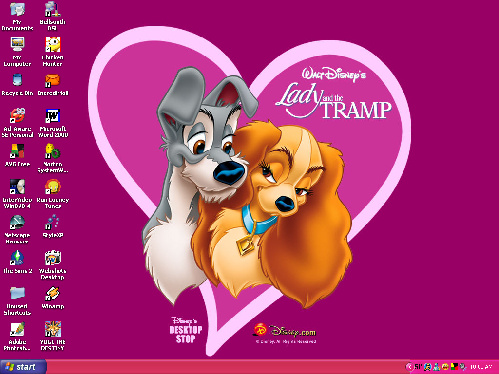 Second Lady and Tramp Desktop