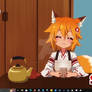 Senko-San Tea Time Desktop