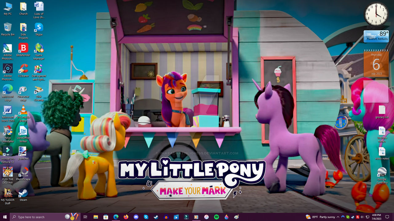 MLP Make Your Mark - Sunny Smoothie Time Desktop