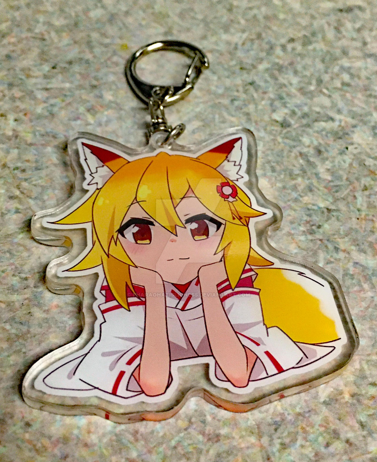 Cute Senko-San Keychain