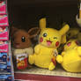 Cute Eevee And Pikachu Plushies