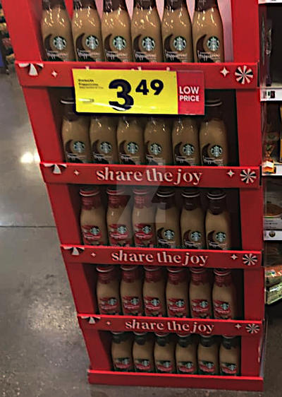 Starbucks Iced Coffee Gone Festive 2023