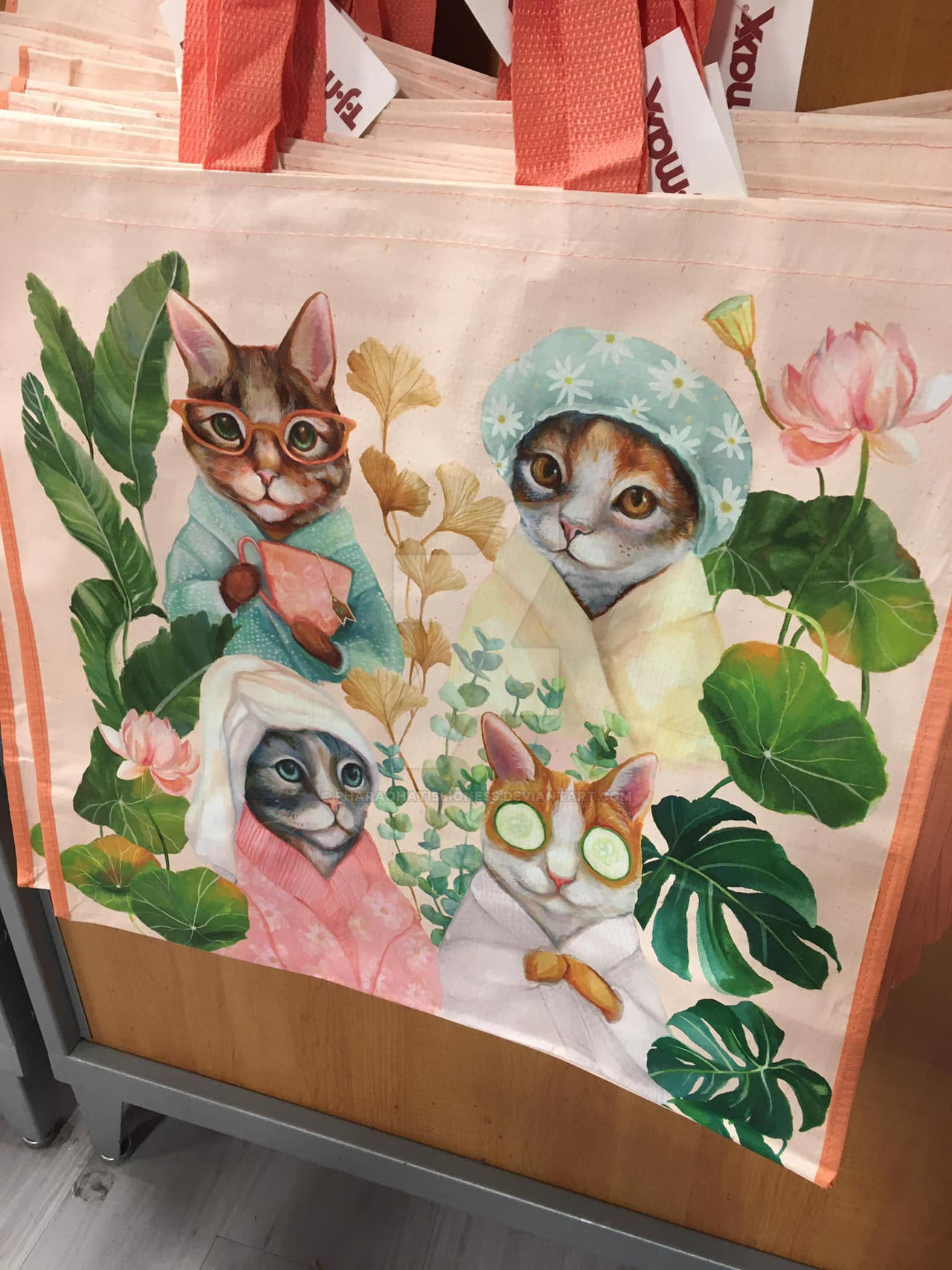 Kitty Tote Bag From TJ Maxx