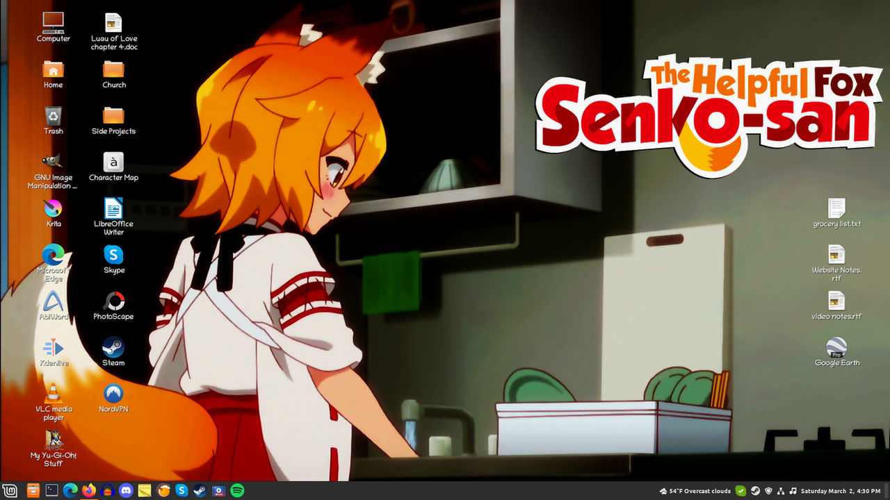 SenkoSan Spring Cleaning Desktop - Linux Mint