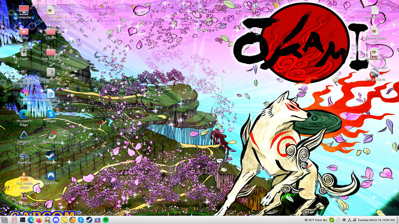 Okami Desktop - Linux Mint