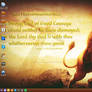 Lion Of Judah - Joshua 1:9 - Linux Mint Desktop
