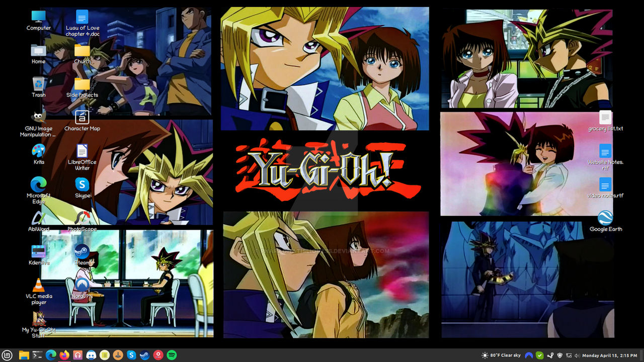 Yami x Tea - YGO DM Series Desktop - Linux