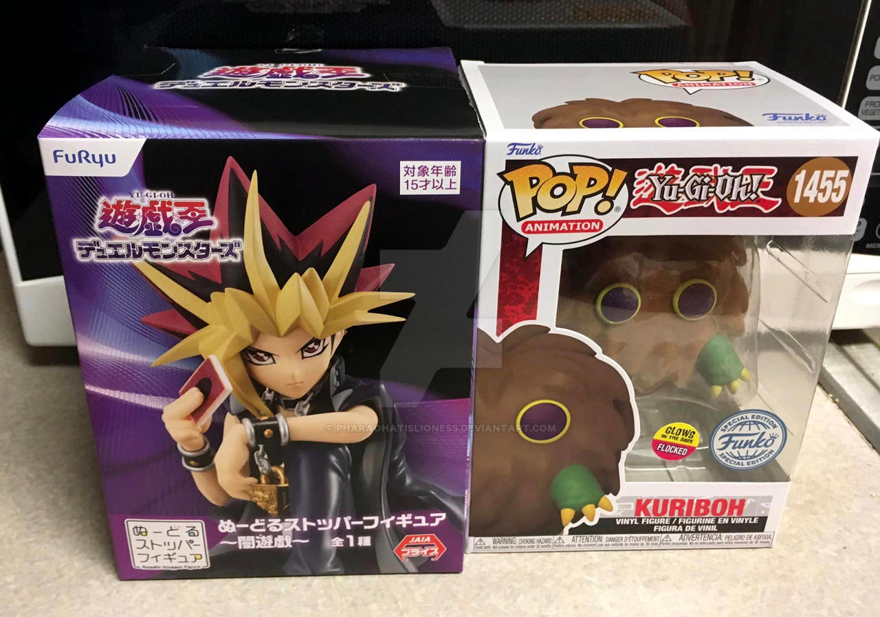 Yami Yugi Ramen Topper And Kuriboh Funko Pop