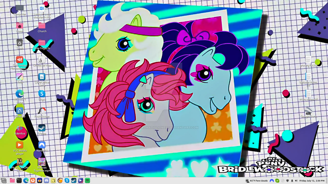 Mlp Linux Theme MLP Make Your Mark - Dreamlands Desktop 2 - Linux by PharaohAtisLioness ...