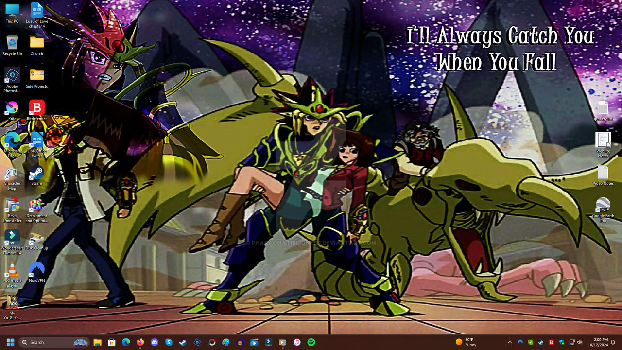 YGO CM - Catch You When You Fall - Win11 Desktop