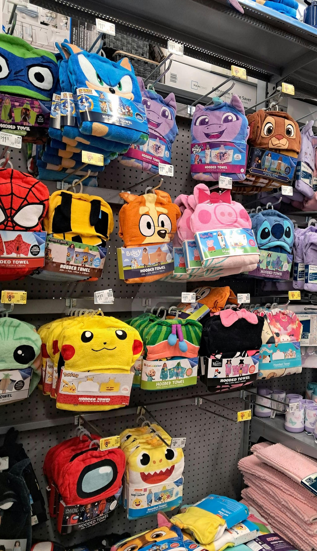 Hooded Towels Selection